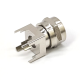 F Connector Plug Straight Through Hole for PCB Mount