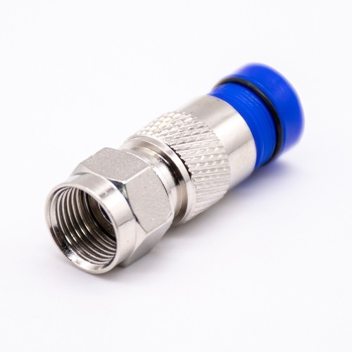 F Connector RG6 Male Type Connector F Connector RG6 Male Type Connector