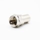 F Connector to Male Coax Straight for 3C2V