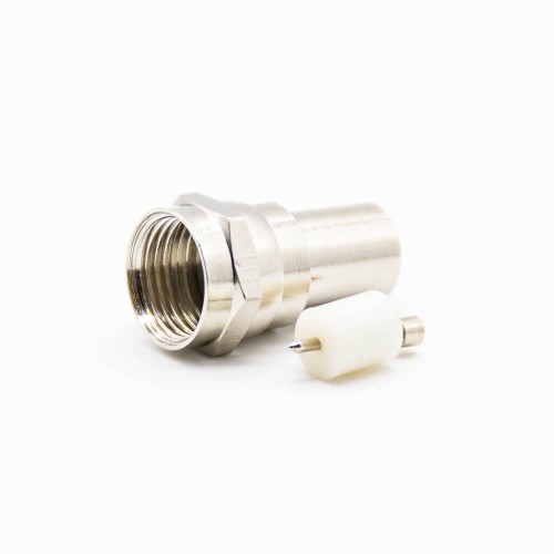 F Connector to Male Coax Straight for 3C2V