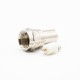 F Connector to Male Coax Straight for 3C2V