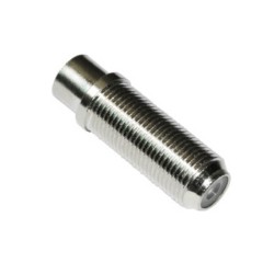 F Connectors Straight Female Extended Screw on
