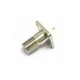 F Jack Female 4 Holes Flange Solder Panel Mount RF Connector 17.5*17.5