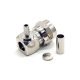F Plug Male Right Angle RF Coaxial Connector Adapter for Cable RG179/RG316/RG174