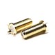 F Type Connector Gold Plating Female 180 Degree Through Hole for PCB Mount F Type Connector Gold Plating Female 180 Degree Through Hole for PCB Mount