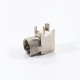 F Type Connector Male Right Angle Through Hole PCB Mount F Type Connector Male Right Angle Through Hole PCB Mount
