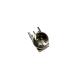 F Type Connector Male Right Angle Through Hole PCB Mount F Type Connector Male Right Angle Through Hole PCB Mount