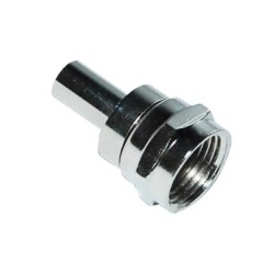 F Type Connector to Male Coax Cable and OD2.7 Antenna