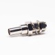 F Type Crimp Connector Female 180 Degree Bulkhead F Type Crimp Connector Female 180 Degree Bulkhead