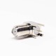 F Type Female Socket Right Angled Connector Through Hole F Type Female Socket Right Angled Connector Through Hole