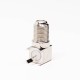 F Type Female Socket Right Angled Connector Through Hole F Type Female Socket Right Angled Connector Through Hole