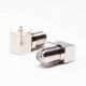 F Type Female Socket Right Angled Connector Through Hole F Type Female Socket Right Angled Connector Through Hole