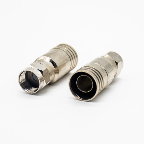 F Type for RG11 Coaxial Connector Male Straight Connector Solder Type F Type for RG11 Coaxial Connector Male Straight Connector Solder Type
