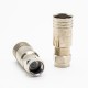 F Type for RG11 Coaxial Connector Male Straight Connector Solder Type F Type for RG11 Coaxial Connector Male Straight Connector Solder Type