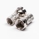 F Type for RG59 Coaxial Connector Male Straight Connector Solder Type F Type for RG59 Coaxial Connector Male Straight Connector Solder Type