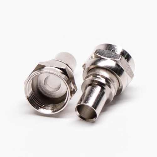 F Type Male Connector Coaxial Connector Solder Type for RG58 F Type Male Connector Coaxial Connector Solder Type for RG58