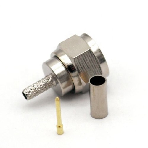 F Type Male Connector RF Coaxial Connector Cable TV Plug Crimp for RG179/RG316/RG174 F Type Male Connector RF Coaxial Connector Cable TV Plug Crimp for RG179/RG316/RG174