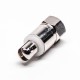 F Type Plug Male RF Connector Straight Locking Wire Nickel Plated F Type Plug Male RF Connector Straight Locking Wire Nickel Plated