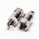 F Type Plug Male RF Connector Straight Locking Wire Nickel Plated F Type Plug Male RF Connector Straight Locking Wire Nickel Plated