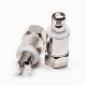 F Type Plug Male RF Connector Straight Locking Wire Nickel Plated F Type Plug Male RF Connector Straight Locking Wire Nickel Plated
