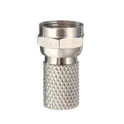 F Type Plug Male TV RF Coaxial Connector 75ohm for Cable 50-5DF/RG60 75-5