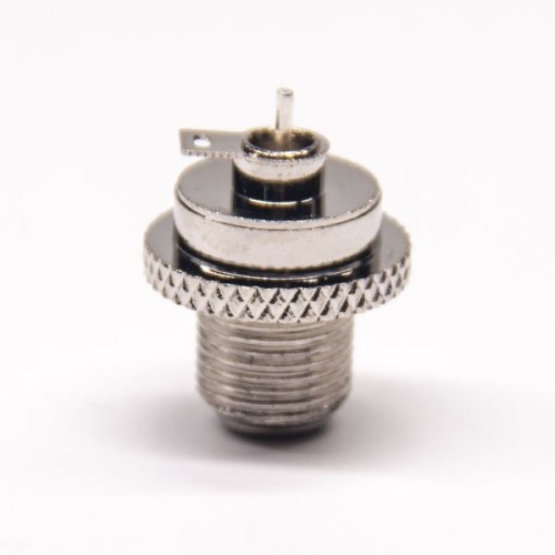 F Type Screw Connector Straight Female Solder Type for Coaxial Cable F Type Screw Connector Straight Female Solder Type for Coaxial Cable