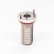 F Type Waterproof Connector Straight Female Threaded Type Through Hole for PCB Mount F Type Waterproof Connector Straight Female Threaded Type Through Hole for PCB Mount