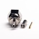 Male F Type Connector 180 Degree Crimp Type Nickel Plating Male F Type Connector 180 Degree Crimp Type Nickel Plating