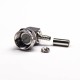 RF Coaxial Connector F Type Right Angled for Coaxial Crimp Type RF Coaxial Connector F Type Right Angled for Coaxial Crimp Type