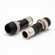Rg6 Coaxial Cable With F Type Connector Plug Straight 75Ω Compression Dustproof Rg6 Coaxial Cable With F Type Connector Plug Straight 75Ω Compression Dustproof