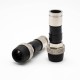 Rg6 Coaxial Cable With F Type Connector Plug Straight 75Ω Compression Dustproof Rg6 Coaxial Cable With F Type Connector Plug Straight 75Ω Compression Dustproof