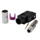 Fakra A Connector Female Crimp Solder for RG58 LMR-195 RG400 RG142 Cable Connector