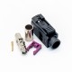 Fakra A Connector Female Crimp Solder for RG58 LMR-195 RG400 RG142 Cable Connector