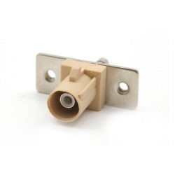 Fakra Connector I Code Male RF Solder Type Vehicle 2-Hole Baffle Bluetooth Signal