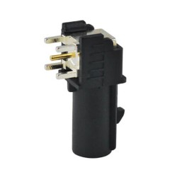 Fakra Connector PCB A SMB Male Plug right angle RF connector Black Satellite Radio WIFI