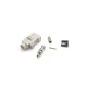 Fakra Female Plug Car Radio Fakra B White Crimp Connector for RG316 RG174 Cable