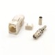 Fakra Female Plug Car Radio Fakra B White Crimp Connector for RG316 RG174 Cable
