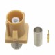 FAKRA I Code Straight Male Plug Car Vehicle TV Connector Bluetooth Crimp Type for Cable RG58/RG142