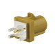 Fakra K Connector PCB mount Plug End Launch connector Curry /1027 for Radio With IF output