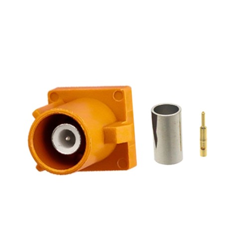 FAKRA M Code Straight Male Plug Car Vehicle Connector Crimp Type for Cable RG58/RG142 FAKRA M Code Straight Male Plug Car Vehicle Connector Crimp Type for Cable RG58/RG142