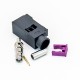 Fakra RF Connectors Car Radio Stereo Fakra A Female Black Crimp Connector for RG316 RG174 Cable