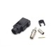 Fakra RF Connectors Car Radio Stereo Fakra A Female Black Crimp Connector for RG316 RG174 Cable