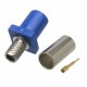 FAKRA SMB C Blue Straight Male Plug Car Vehicle Connector Crimp Type for Cable RG58/RG142 FAKRA SMB C Blue Straight Male Plug Car Vehicle Connector Crimp Type for Cable RG58/RG142