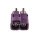 FAKRA SMB D Twin Female Jack R/A 90 Degree Dual RF Connector Vehicle 50ohm Short Body 15mm RG316 RG174