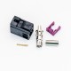 Fakra SMB Female Straight A Code Crimp Solder Type Connector Fakra SMB Female Straight A Code Crimp Solder Type Connector