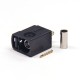 Fakra SMB Female Straight A Code Crimp Solder Type Connector Fakra SMB Female Straight A Code Crimp Solder Type Connector