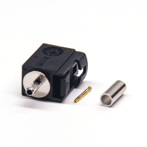 Fakra SMB Female Straight A Code Crimp Solder Type Connector Fakra SMB Female Straight A Code Crimp Solder Type Connector