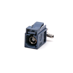 Fakra SMB G Coding Right Angle Female Jack SDARS Terrestrial Vehicle RF Coaxial Connector Grey for RG174 RG316