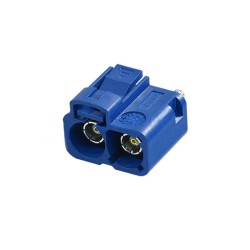 Twin FAKRA SMB C Dual Female Jack Straight Short Body 15mm Vehicle Connector 50ohm RF Connector RG316 RG174