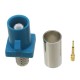Universal FAKRA SMB Z Straight Male Plug Car Vehicle Connector Crimp Type for Cable RG58/RG142 Universal FAKRA SMB Z Straight Male Plug Car Vehicle Connector Crimp Type for Cable RG58/RG142